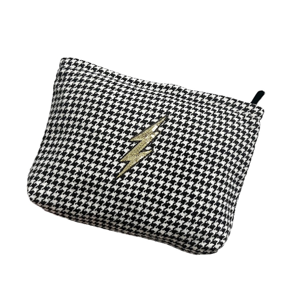 Houndstooth NWOT‎ Woven Pouch
